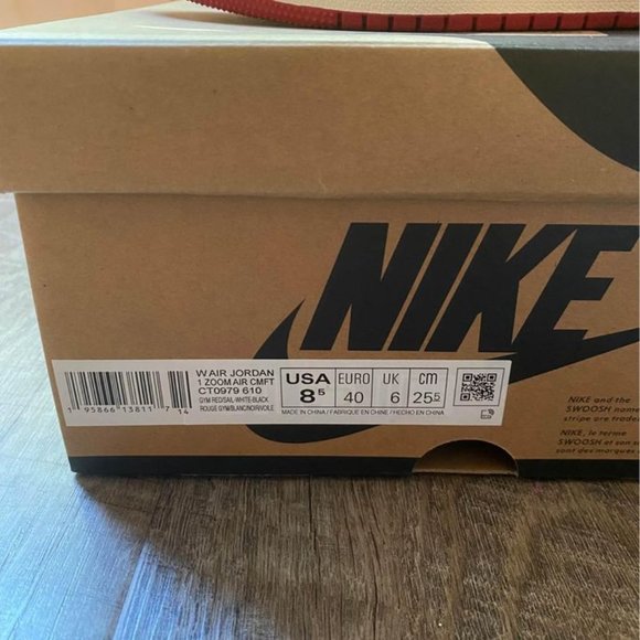 Air Jordan 1 High Patent Chicago Zoom Size 8.5 W - Picture 7 of 7